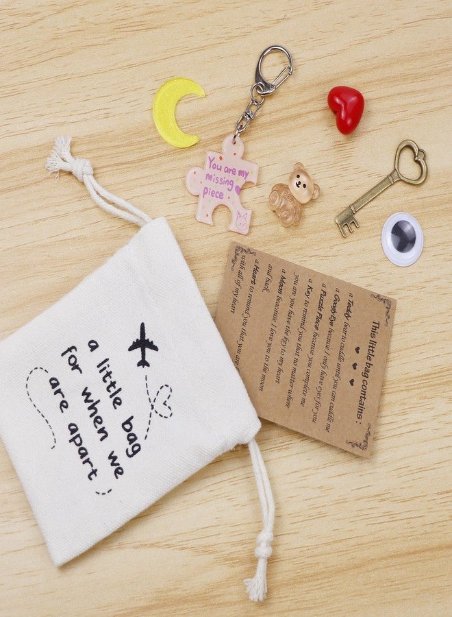 wavvter Long Distance Relationship Gifts, Little Bag Accessories Gifts for Lovers and Friends Boyfriend (Long Distance Bag) - Image 4